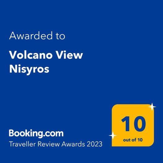 Volcano View Nisyros Emboriósz Kültér fotó